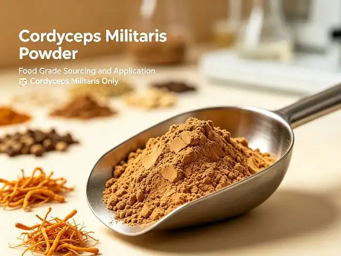 How to Choose a Reliable Cordyceps Militaris Powder Supplier for Ingredient Applications?